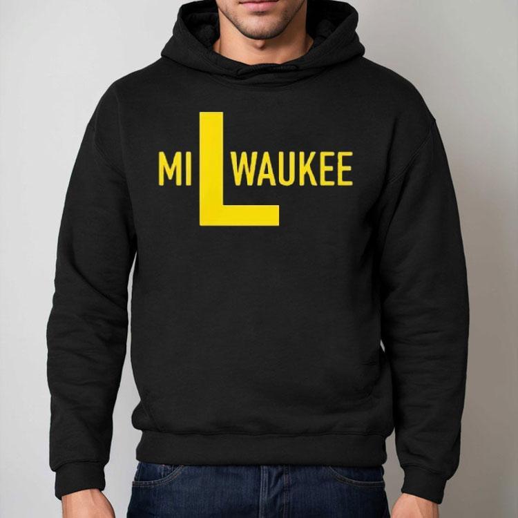Milwaukee Brewers L Logo Shirt Milwaukee Brewers L Logo Shirt