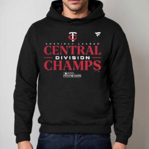 Minnesota Twins 2023 American League Central Division Champion Shirt 2 Minnesota Twins American League Central Division Champion Hoodie