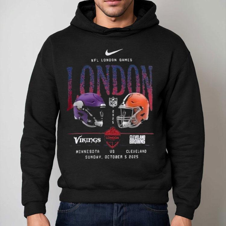 Minnesota Vikings Vs Cleveland Browns International Games London 2025 Shirt Minnesota Vikings Vs Cleveland Browns International Games London 2025 Shirt
