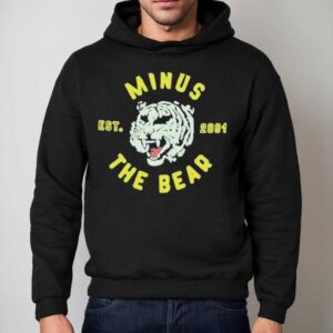 Minus The Bear Est. 2001 Tiger Shirt 2 Minus The Bear Est Tiger Hoodie