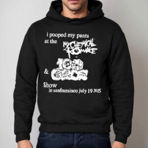 My Chemical Romance July 19 2025 San Francisco Shirt 2 My Chemical Romance July San Francisco Hoodie
