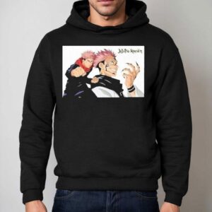 Namjoon Wearing Jujutsu Kaisen Ryomen Sukuna And Itadori Yuji Hoodie