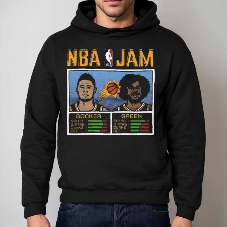 Nba Jam Suns Booker And Green Shirt Nba Jam Suns Booker And Green Shirt