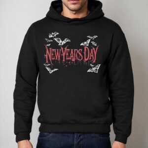 New Year S Day Bats Halloween Hoodie