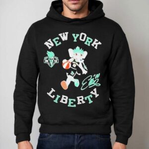 New York Liberty Mascot Shirt 2 New York Liberty Masco Hoodie
