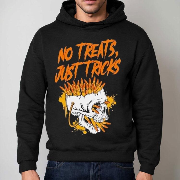 No Treats Just Tricks Halloween Skull Shirt No Treats Just Tricks Halloween Skull Shirt