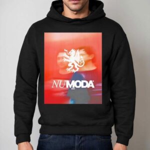 Numoda Red Blurred Hoodie