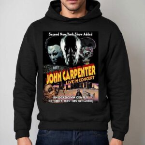 Obey John Carpenter Live In Concert New York Ny Hoodie