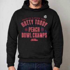 Ole Miss Rebels Peach Bowl Champions Mindse Hoodie