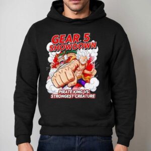 One Piece Gear Showdown Luffy Vs Kaido Pirate King Vs Strongest Creature Hoodie
