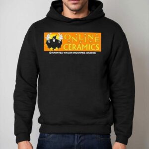 Online Ceramics Spirit Haunted Wagon Incorpse Orated Halloween Hoodie