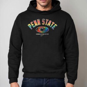 Penn State Nittany Lions Lgbt Pride National Coming Out Day Logo Hoodie