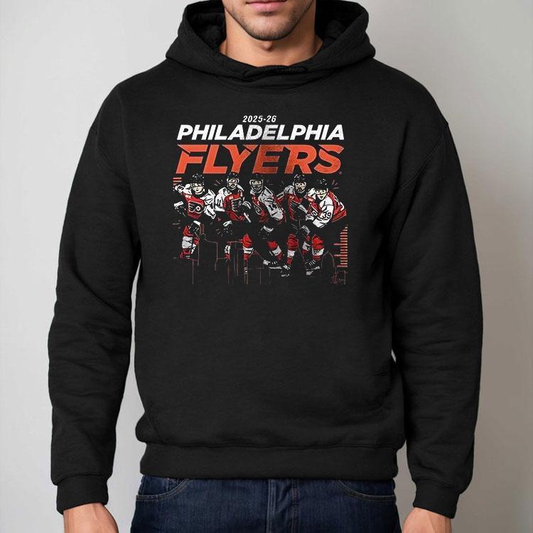 Philadelphia Flyers Hockey Spirit 2025 Team Art Shirt Philadelphia Flyers Hockey Spirit 2025 Team Art Shirt