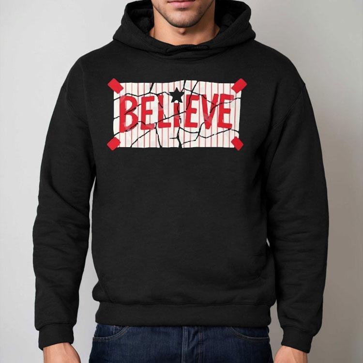 Philadelphia Phillies Believe Tapped Back Together Shirt Philadelphia Phillies Believe Tapped Back Together Shirt