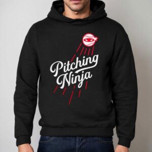Pitching Ninja Los Angeles Dodgers Mlb October Hoodie
