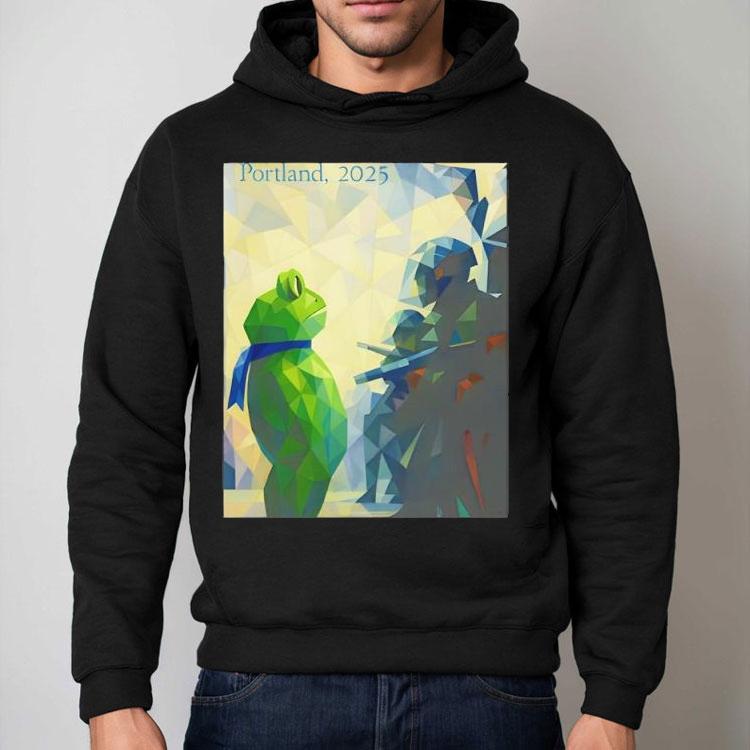 Portland Freedom Frog Ice Anti Trump Shirt Portland Freedom Frog Ice Anti Trump Shirt