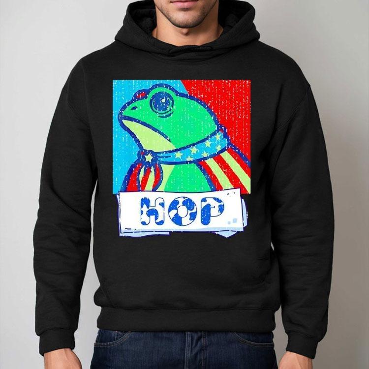 Portland Frog Hop Art Shirt Portland Frog Hop Art Shirt
