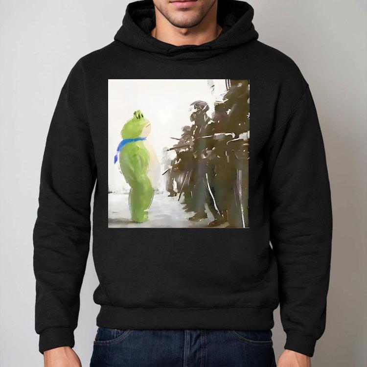 Portland Frog Protest Drawing Anti Trump Shirt Portland Frog Protest Drawing Anti Trump Shirt