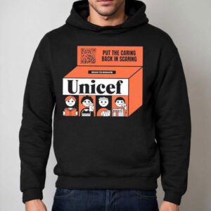 Put The Caring Back In Scaring Scan To Donate Unicef Hoodie