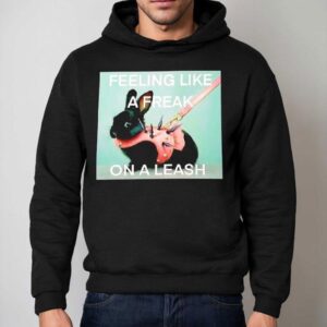 Rabbit Feeling Like A Freak On A Leash Hoodie