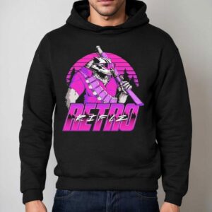Retro Rifle Badger Hoodie
