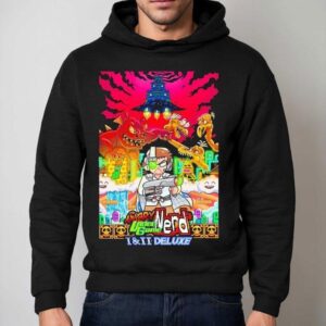 Retroware Avgn Deluxe Video Game Nerd Hoodie