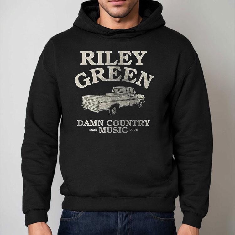 Riley Green Damn Country Music 2025 Tour Shirt Riley Green Damn Country Music 2025 Tour Shirt