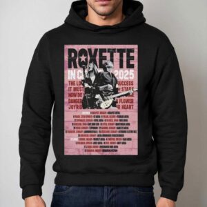 Roxette In Concert November And December 2025 Shirt 2 Roxette In Concert November And December Hoodie