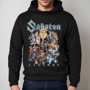 Sabaton Vault Of Legends Blue Shirt 2 Sabaton Vault Of Legends Blue Hoodie
