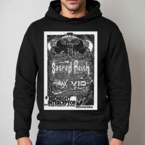 Sacred Reich The Belasco In Los Angeles Ca October Hoodie