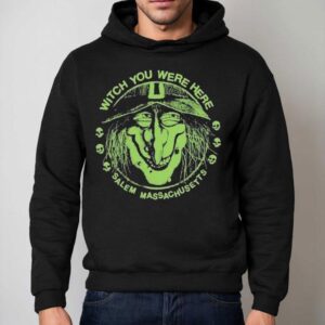 Salem Massachusetts With You Were Here Halloween Hoodie
