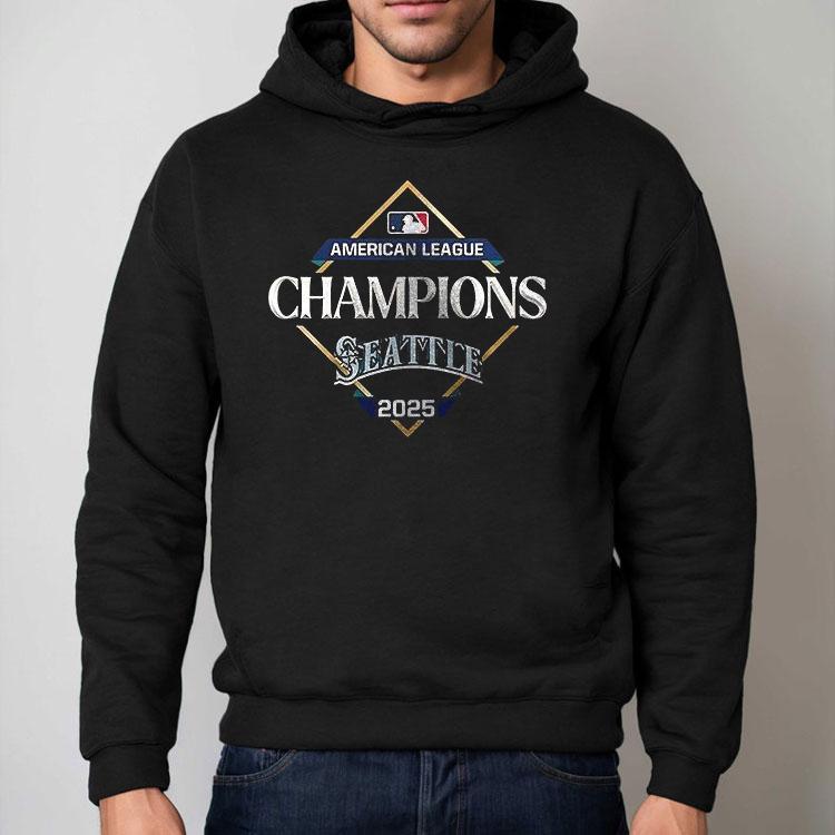Seattle Mariners American League Champions 2025 Logo Shirt Seattle Mariners American League Champions 2025 Logo Shirt