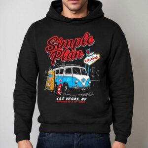 Simple Plan When Young 10-19-2025 Las Vegas Event Shirt 2 Simple Plan When Young Las Vegas Even Hoodie