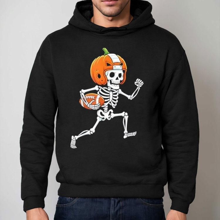 Skeleton American Football Player Spooky Sports Shirt Skeleton American Football Player Spooky Sports Shirt