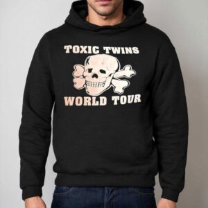 Skull Bone Toxic Twins World Tour Hoodie