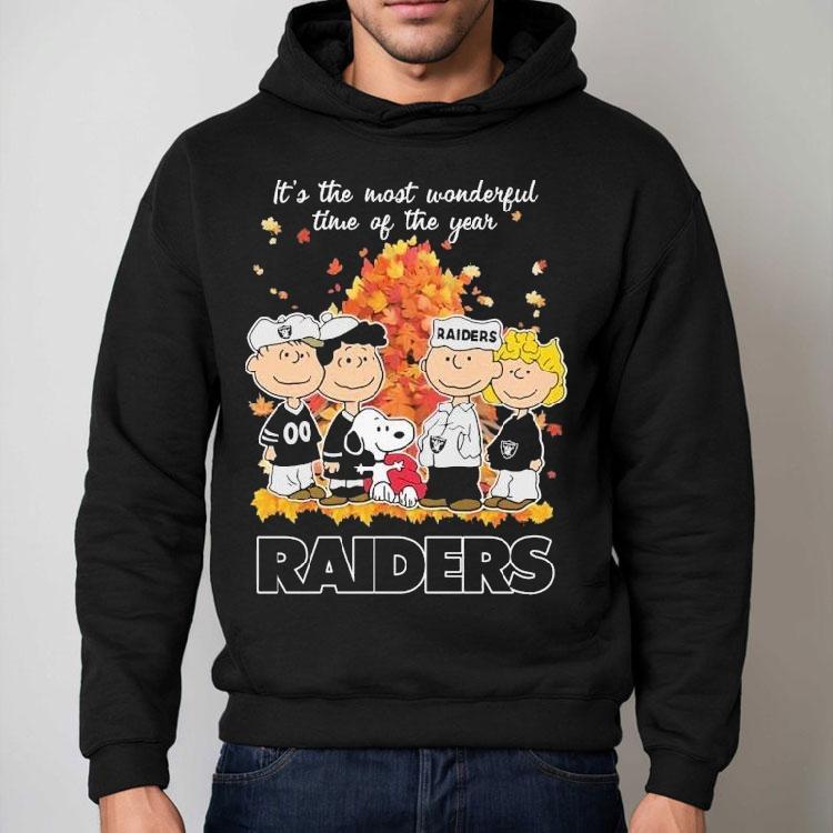 Snoopy The Peanuts Las Vegas Raiders It’s The Most Wonderful Time Of The Year Shirt Snoopy The Peanuts Las Vegas Raiders It’s The Most Wonderful Time Of The Year Shirt