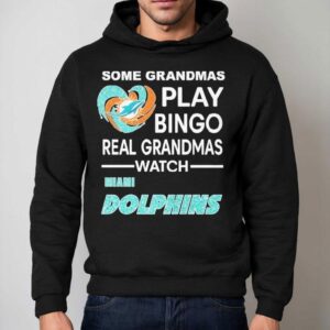 Some Grandmas Play Bingo Real Grandmas Watch Miami Dolphins Diamond Heart Shirt 2 Some Grandmas Play Bingo Real Grandmas Watch Miami Dolphins Diamond Hear Hoodie