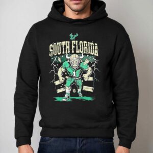 South Florida Bulls Football Mascot Shirt 2 South Florida Bulls Football Masco Hoodie