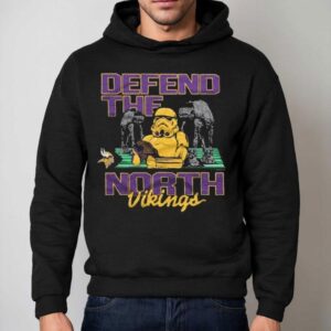 Star Wars Dark Side X Minnesota Vikings Defend The North Vikings Hoodie