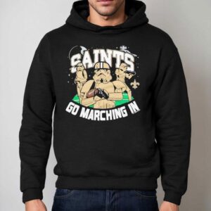 Star Wars X New Orleans Saints Stormtrooper Go Marching In Shirt 2 Star Wars X New Orleans Saints Stormtrooper Go Marching In Hoodie