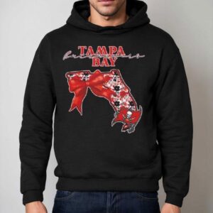 Tampa Bay Buccaneers Nfl Cozy State Bow 2025 Shirt 2 Tampa Bay Buccaneers Nfl Cozy State Bow Hoodie