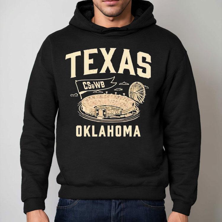 Texas Longhorns Vs Oklahoma Sooners Cs And Wb Stadium Shirt Texas Longhorns Vs Oklahoma Sooners Cs And Wb Stadium Shirt