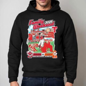 Texas Tech Red Raiders Vs Oklahoma State Family Weekend Football Hoodie