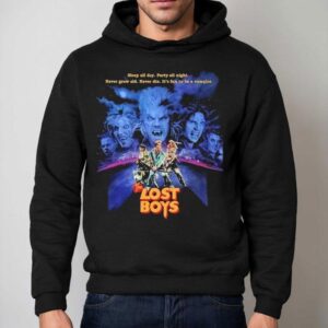 The Lost Boys Sleep All Day Party All Night Never Grow Old Never Die It S Fun To Be A Vampire Squad Hoodie