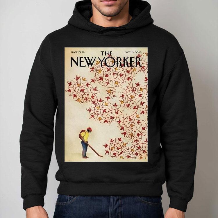 The New Yorker 10.13.2025 Brian Stauffer’s Winds Of Change Shirt The New Yorker 10.13.2025 Brian Stauffer’s Winds Of Change Shirt