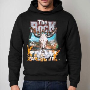 The Rock Boxy Bring It Wwe Hoodie