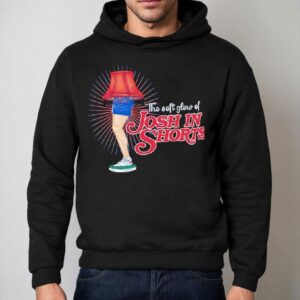 The Soft Glow Of John In Shorts Hoodie
