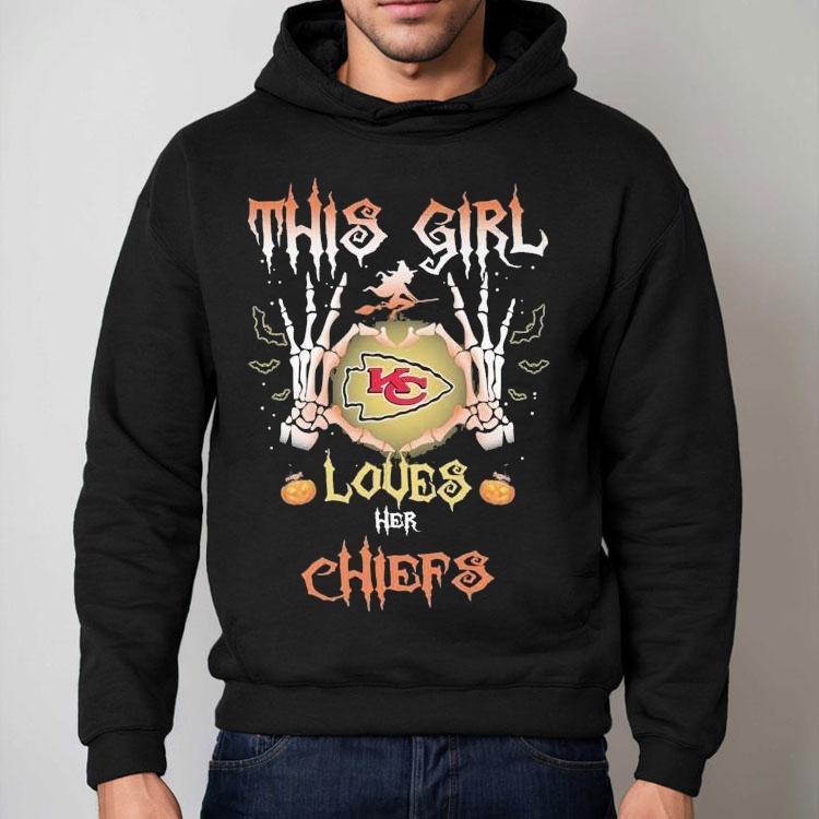 This Girl Loves Her Kansas City Chiefs Skeleton Heart Hands Halloween Shirt This Girl Loves Her Kansas City Chiefs Skeleton Heart Hands Halloween Shirt
