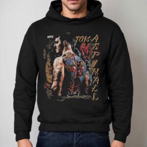 Tom Aspinall Grunge Tattoo Hoodie