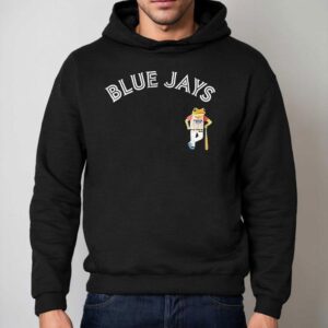 Toronto Blue Jays Bad Bunny Head Logo Signature Hoodie
